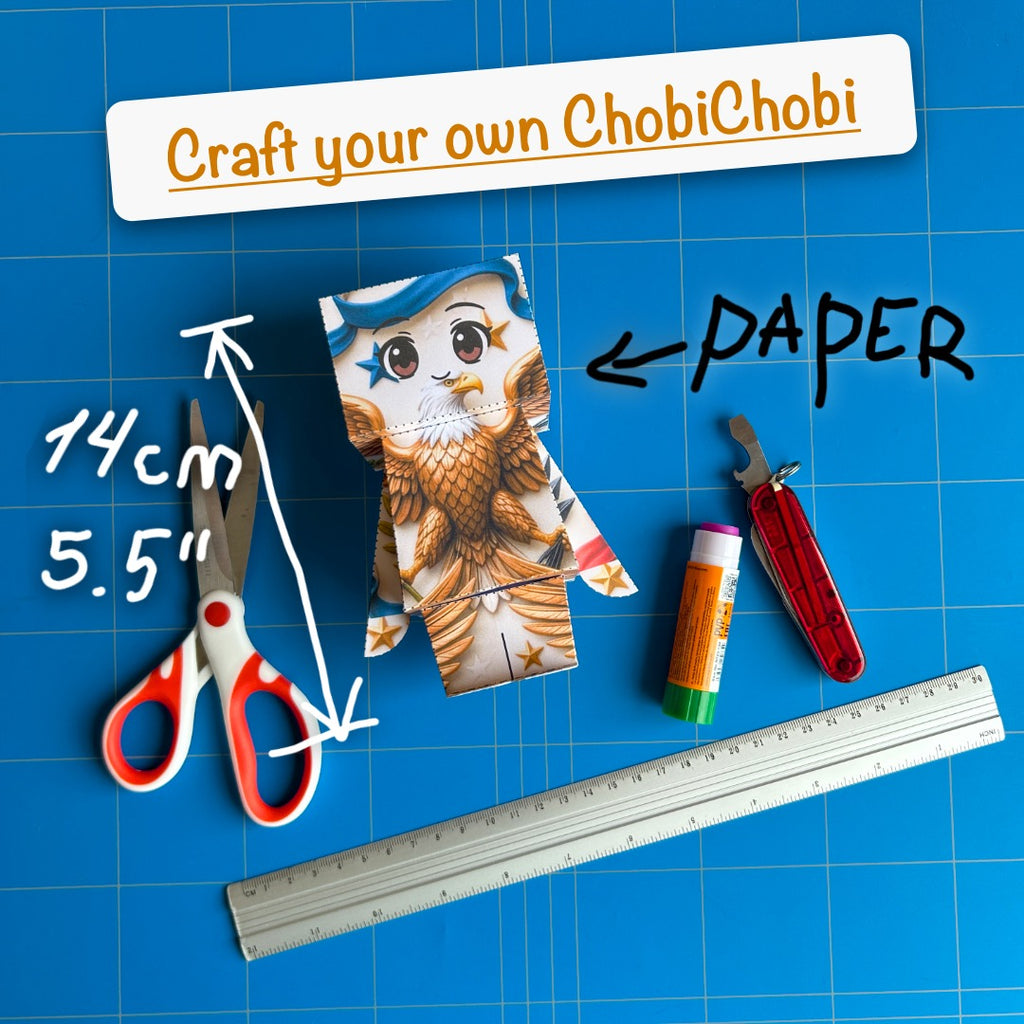 ChobiChobi - 100% (14cm) - Golden Eagle